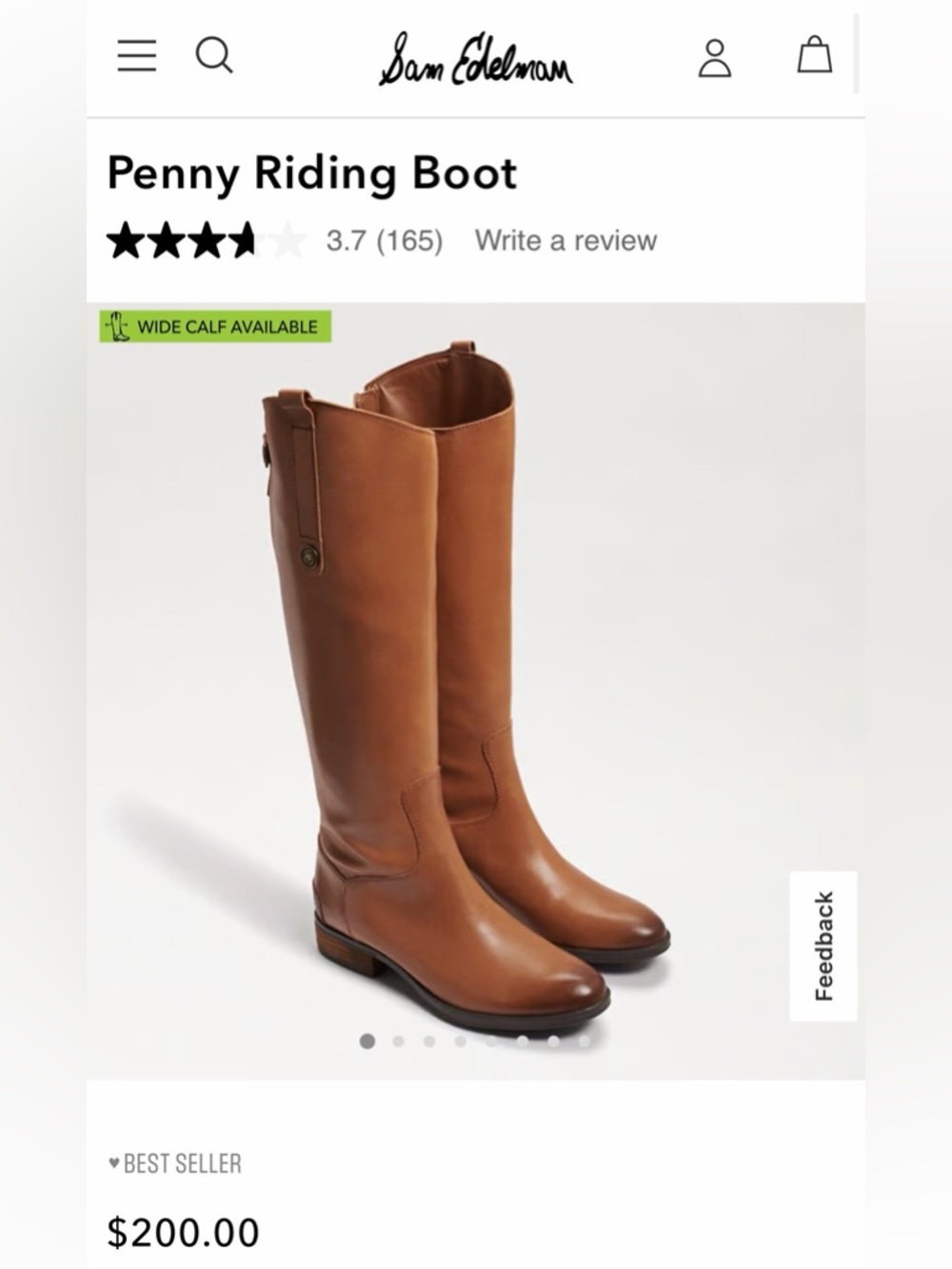 Sam Edelman Leather Riding Boots - Picture 5 of 5